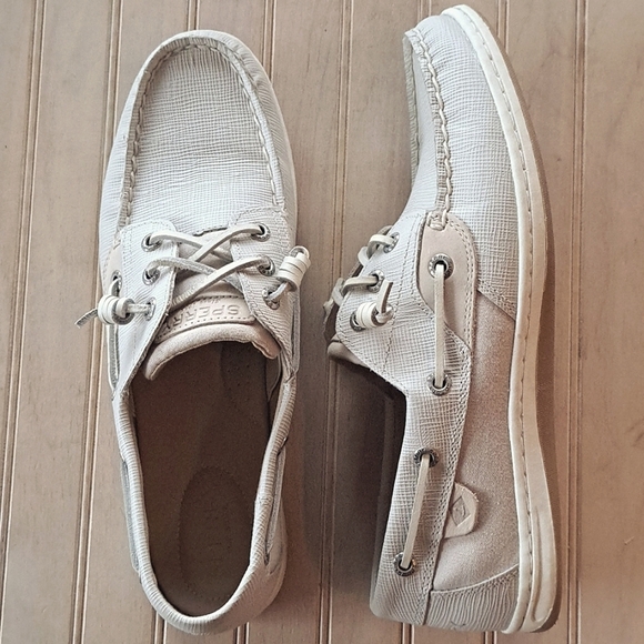 Sperry Shoes - Sperry Classic Top-Sider Songfish Saffiano Leather Boat Shoes Lightweight